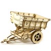 Wooden City - Trailer 3D Mechanical Model - Brown